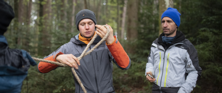 Teilnehmende der Lagersport/Trekking-Woche